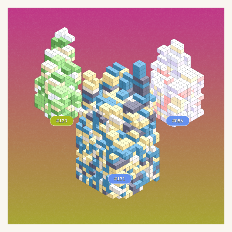 Pokeblocks Squad #7 static token preview