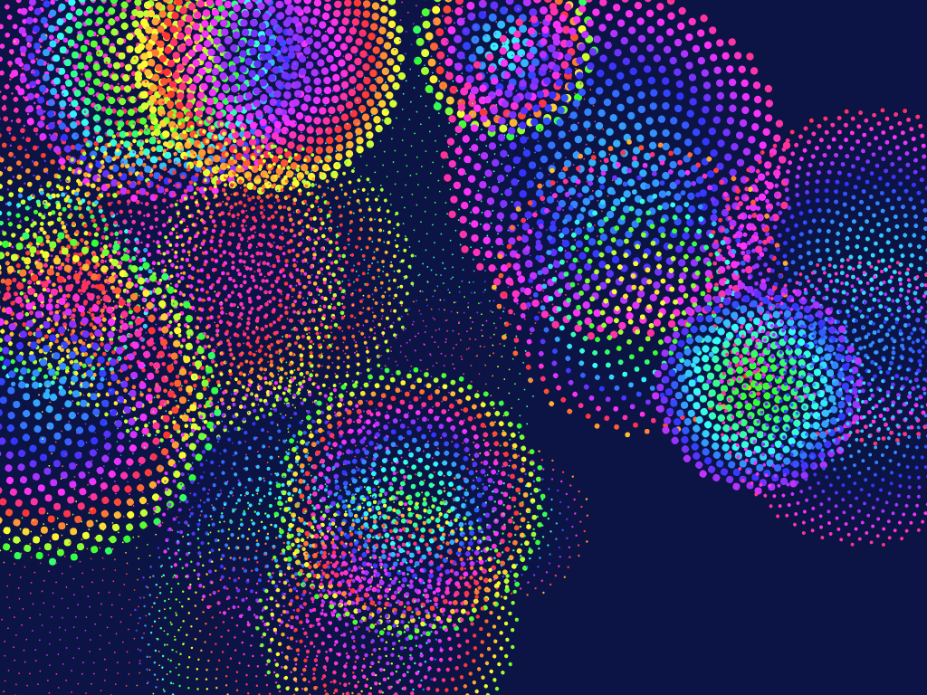 Phyllotactic Fireworks #13 static token preview