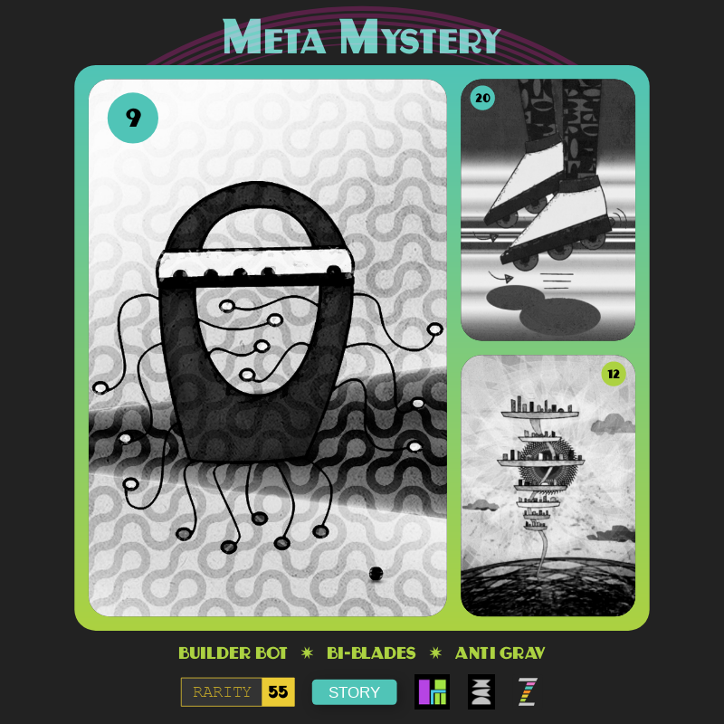 Meta Mystery #17 static token preview