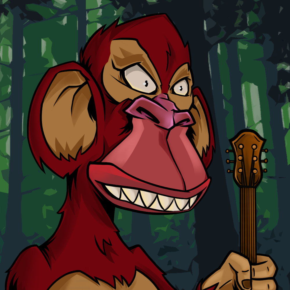 The Wanderer Monkey #10 static token preview