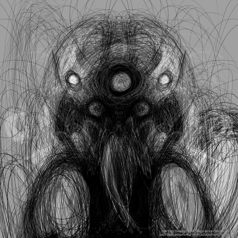 One Tezo Drawings_286+ #21 static token preview