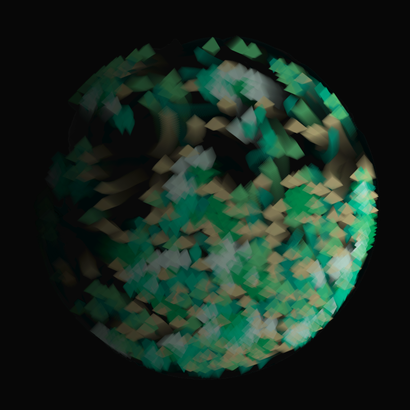 Earth #21 static token preview