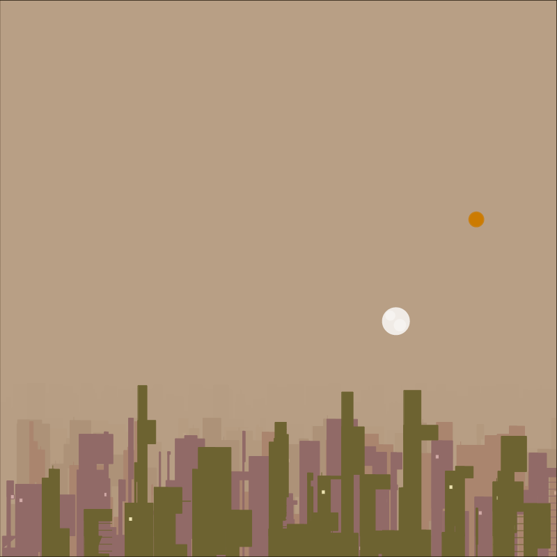 City Skyline #15 static token preview
