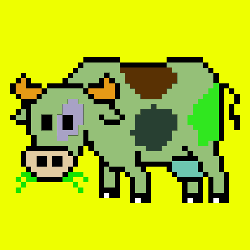 CryptoCows #2 static token preview