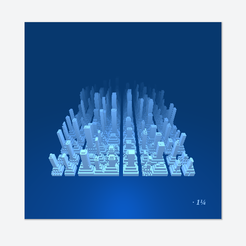 Manhattan 1916 #21 static token preview