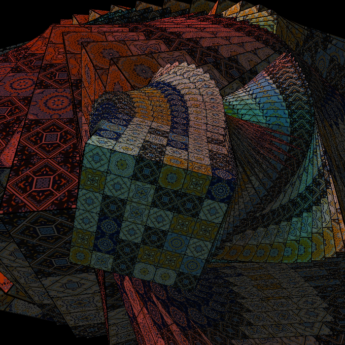 PSYCHEDELIC MOSAIC #6 static token preview