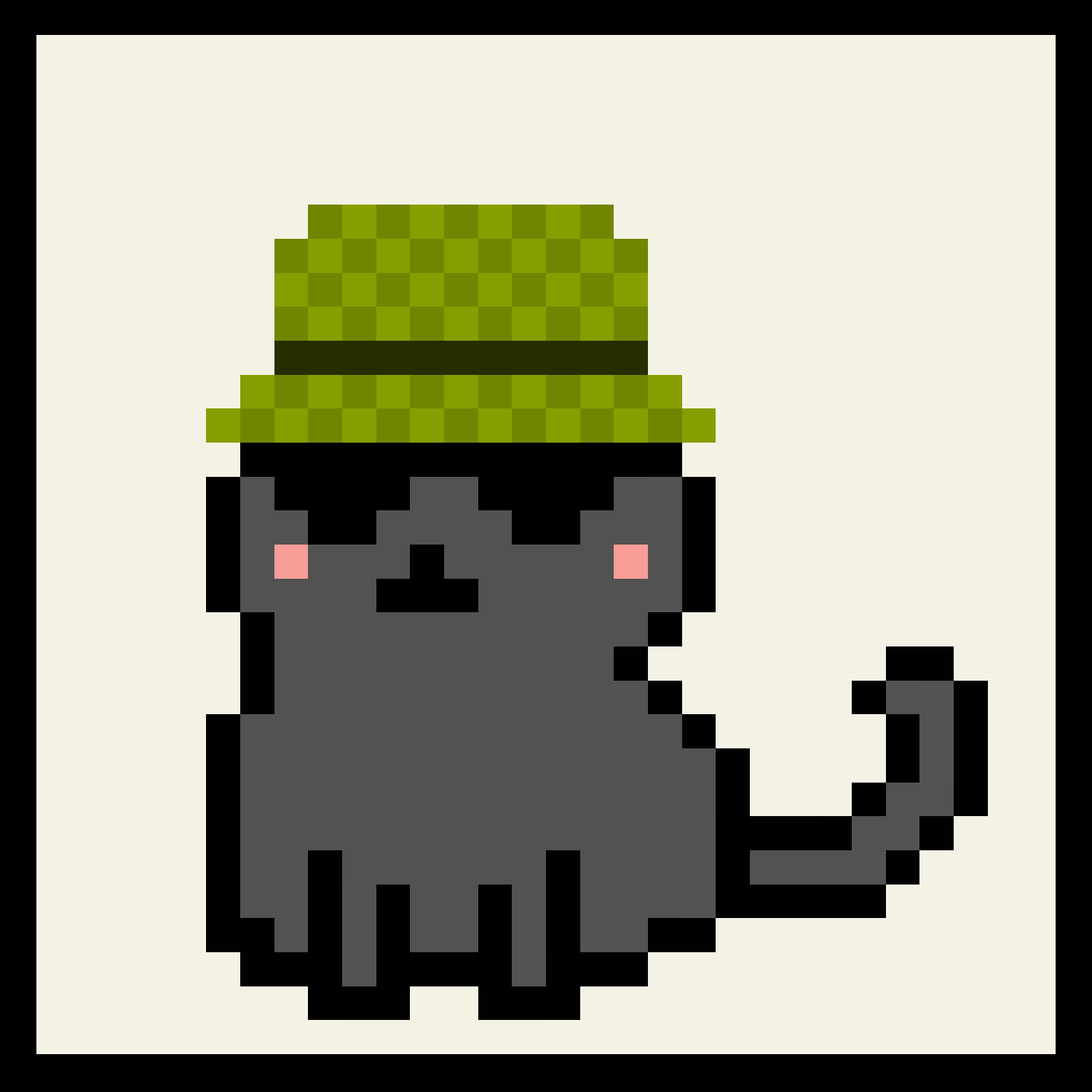 Lazy Kitties #790 static token preview