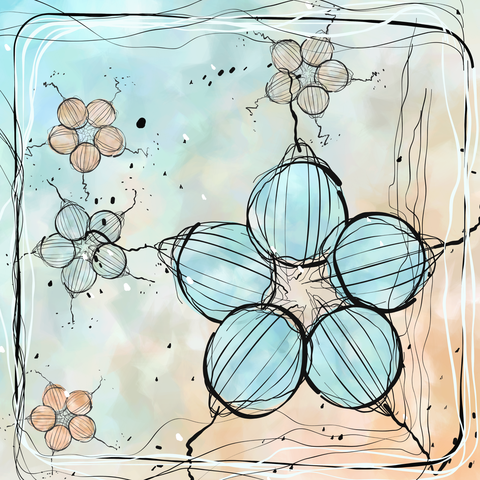 Five-Leaf-Flowers #24 static token preview