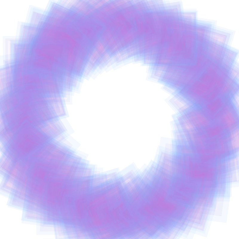 Circle of random squares #3 static token preview