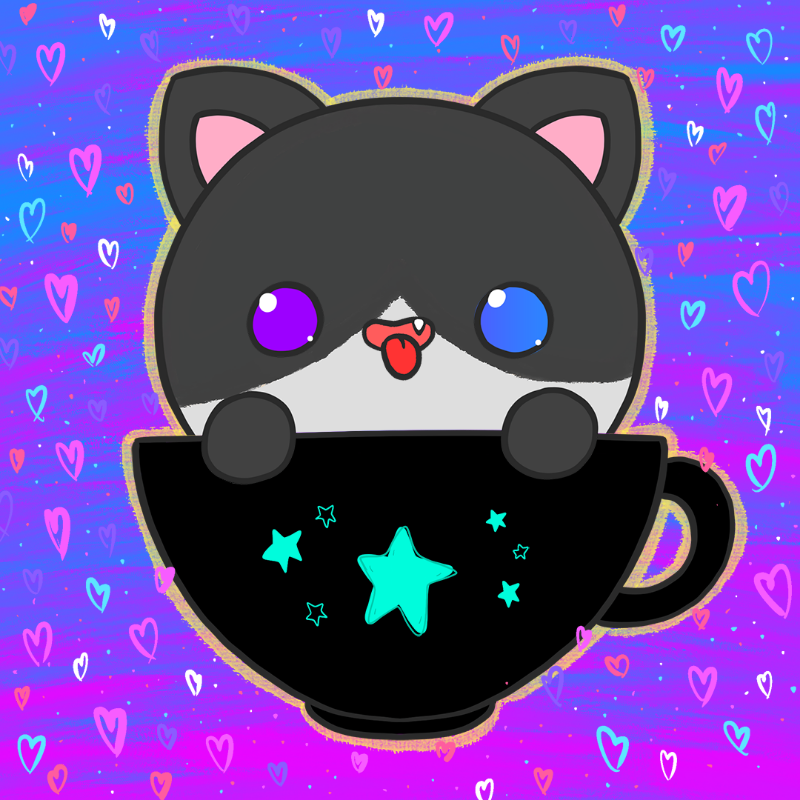 Cupkitties #20 static token preview