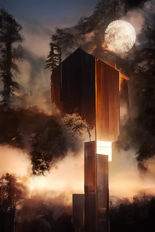 Wooded Solitude #13 static token preview