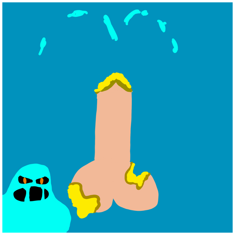 Decayed Dickgenerative Art #34 static token preview