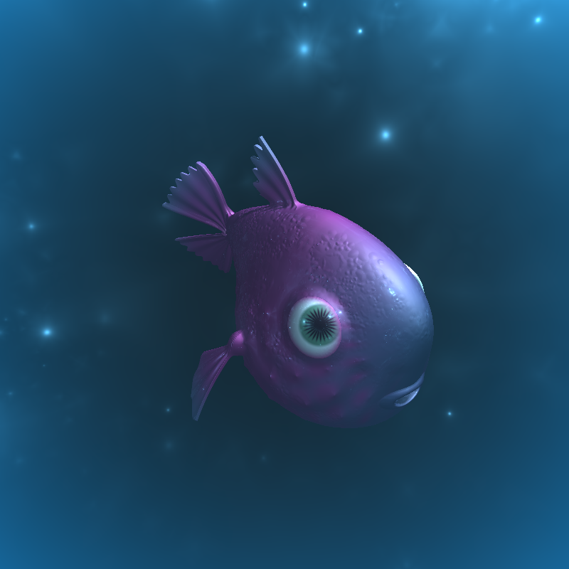 Weird Fishes #8 static token preview