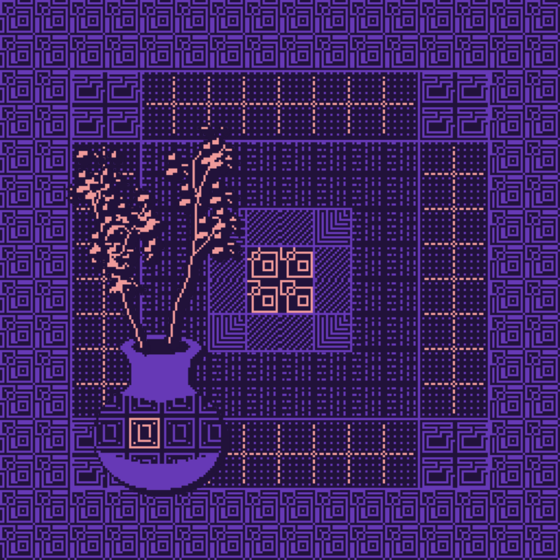 Purple Vases #16 static token preview