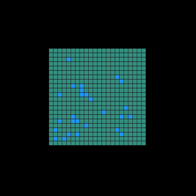 Game of Life: Water Variant #11 static token preview