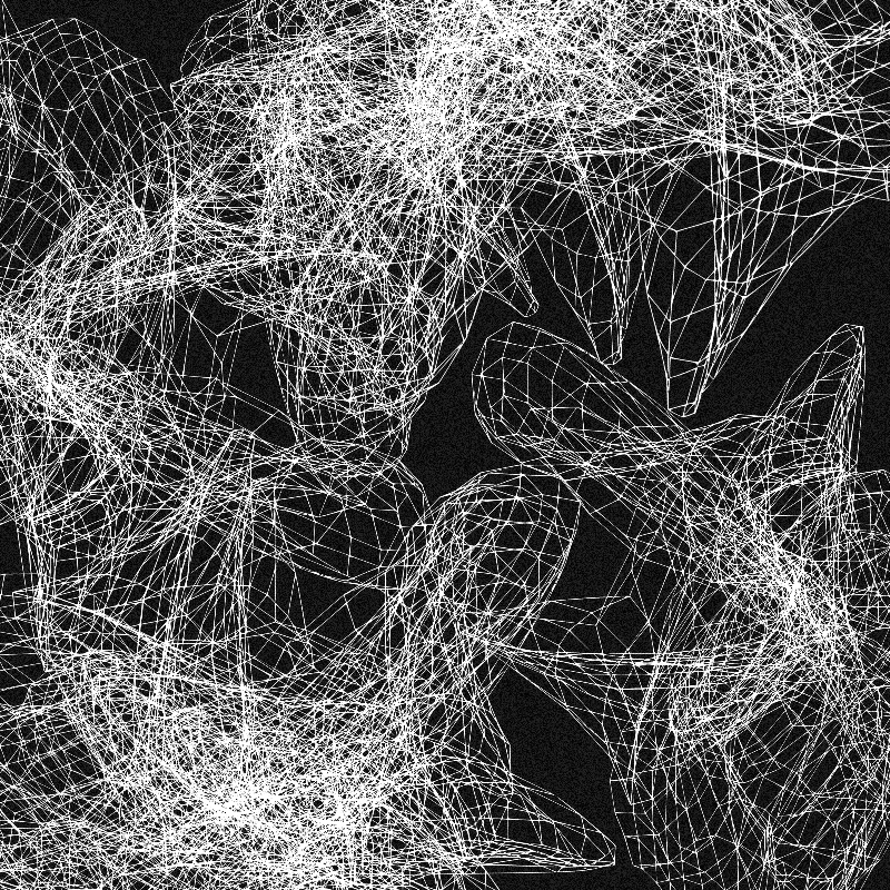 Chaotic Lines #17 static token preview
