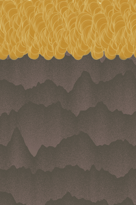 Clouds over the Mountains #23 static token preview