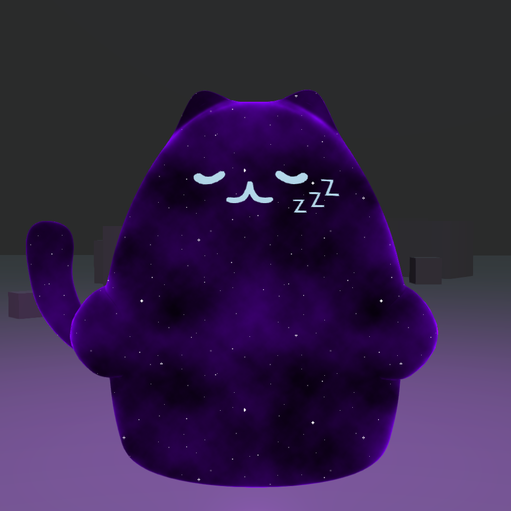 Glow Kitties #5 static token preview