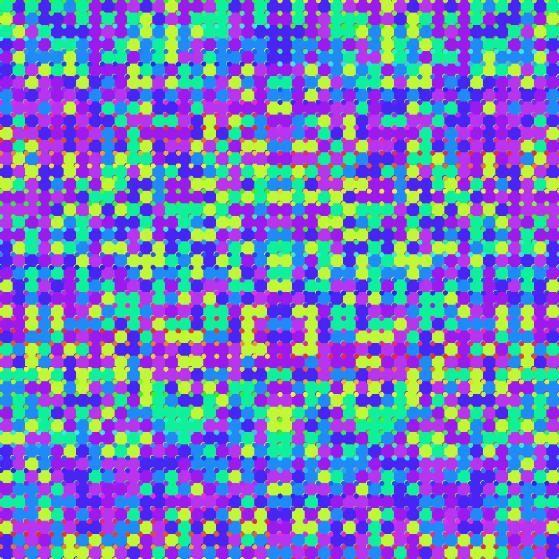 Squares and dots #12 static token preview