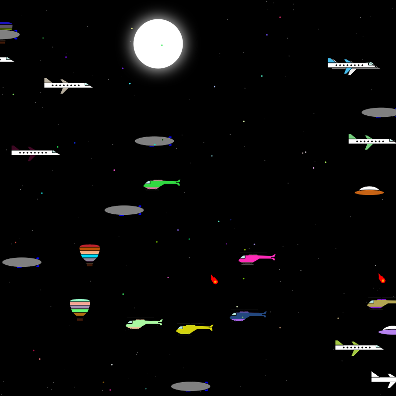 Busy Skies #22 static token preview