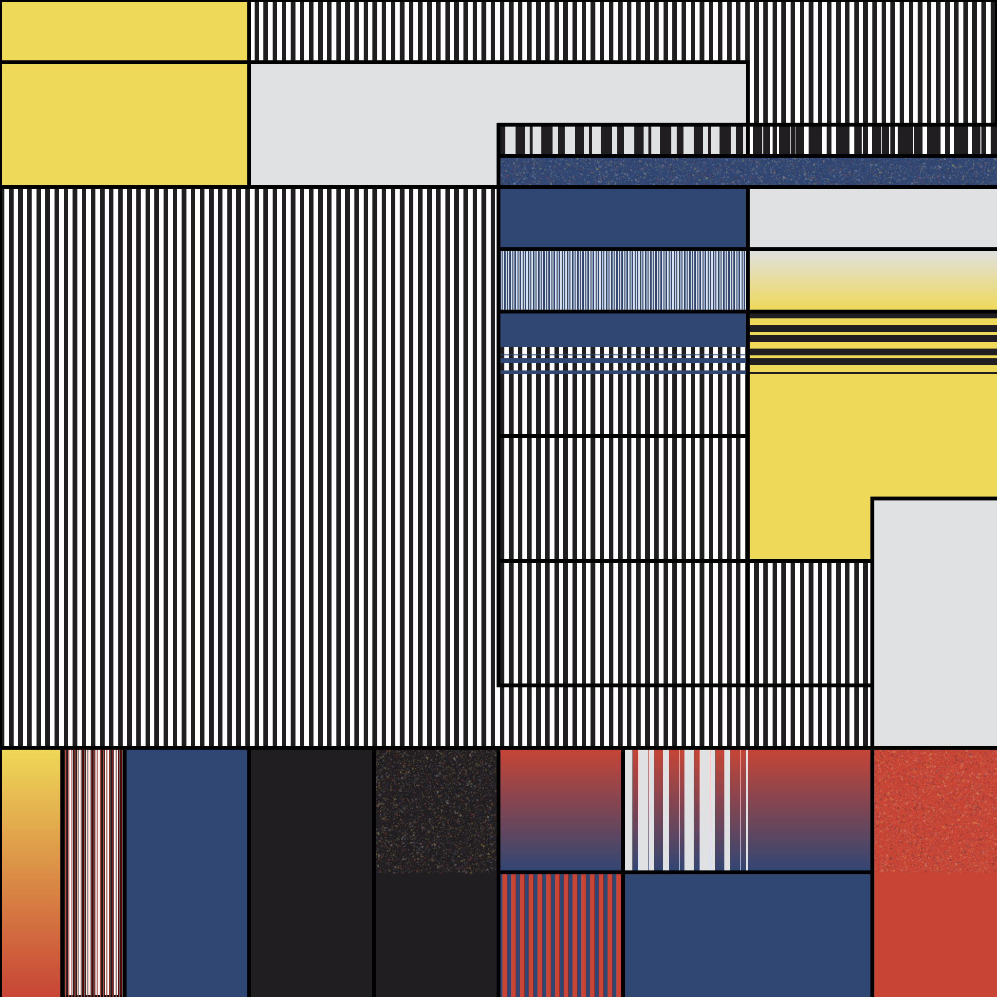 Agricultural Landscapes - Mondrian Edition #19 static token preview
