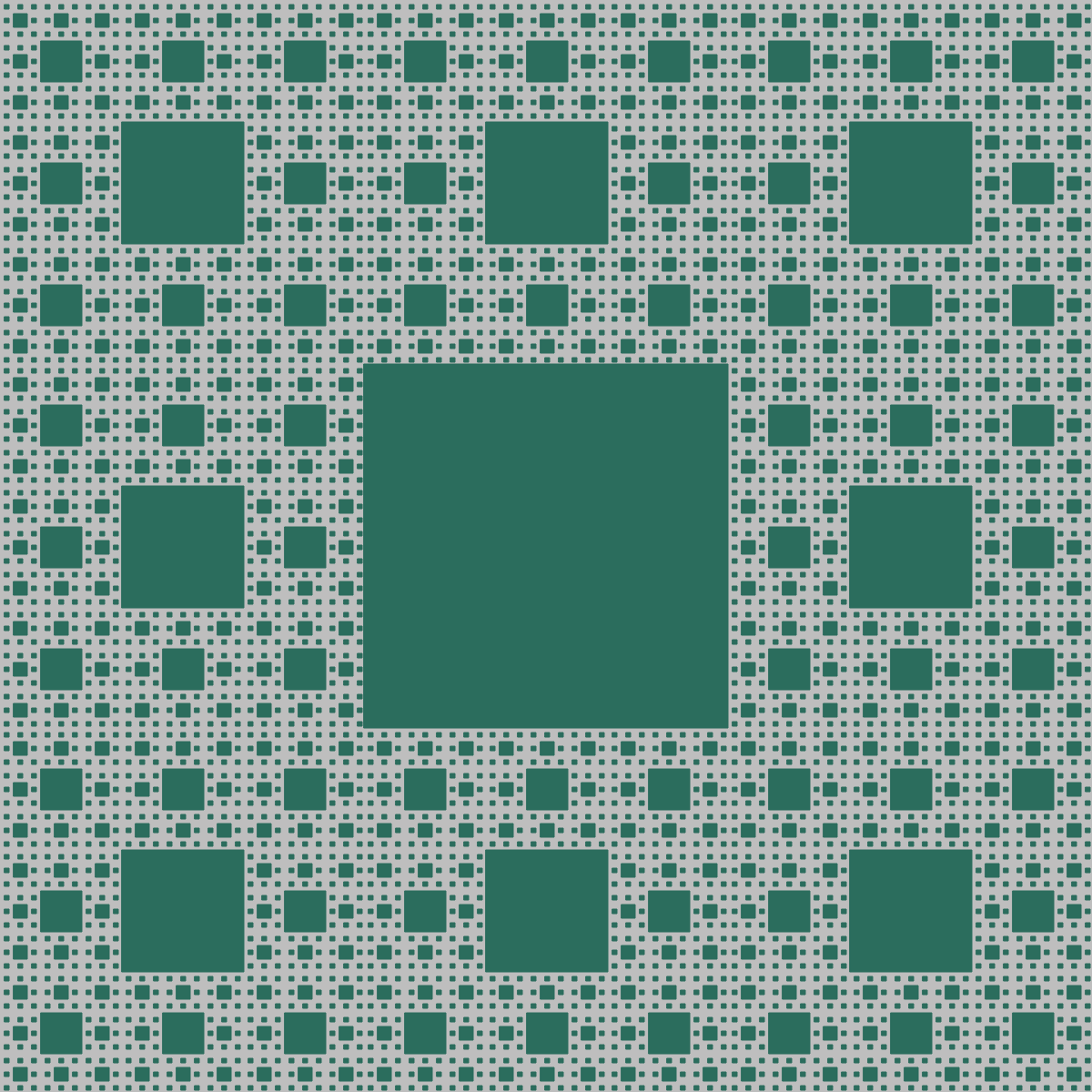 Sierpinski Carpet static project preview