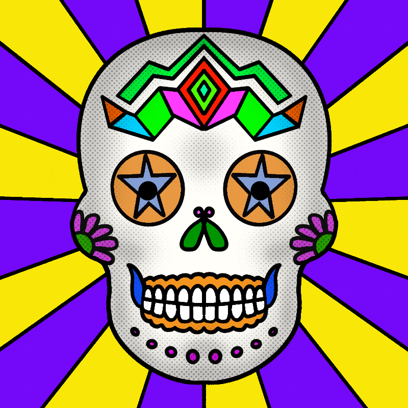 Sugar Skulls #140 static token preview