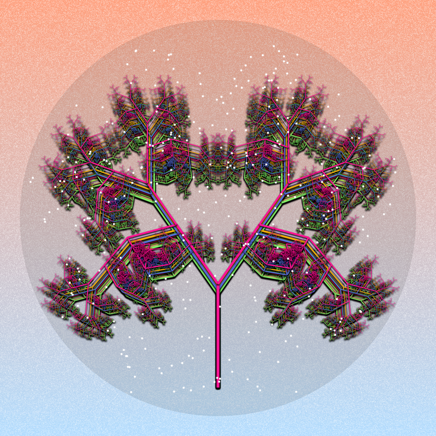 Futuristic Trees #19 static token preview