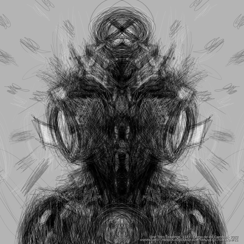 One Tezo Drawings_114+ #10 static token preview