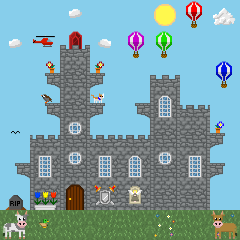 2D Mansion #190 static token preview