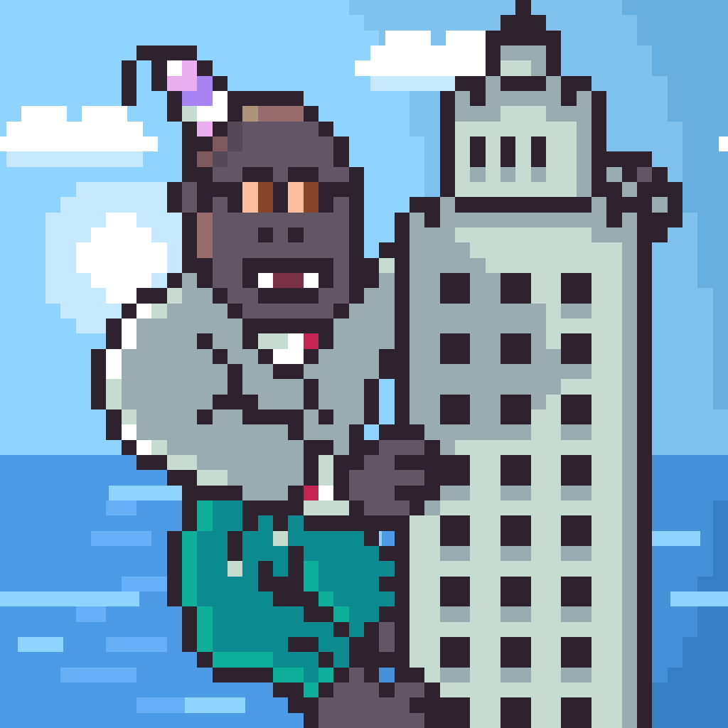 pixel-kong #12 static token preview
