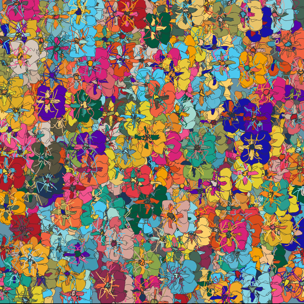 Floral Cacophony #4 static token preview