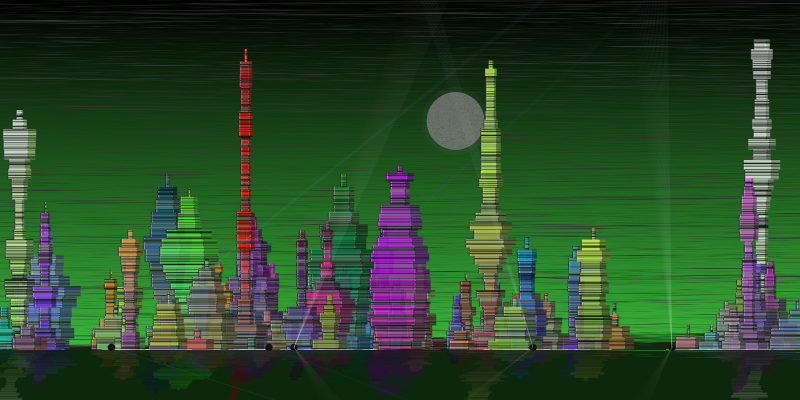 Fictional Cityscapes #4 static token preview