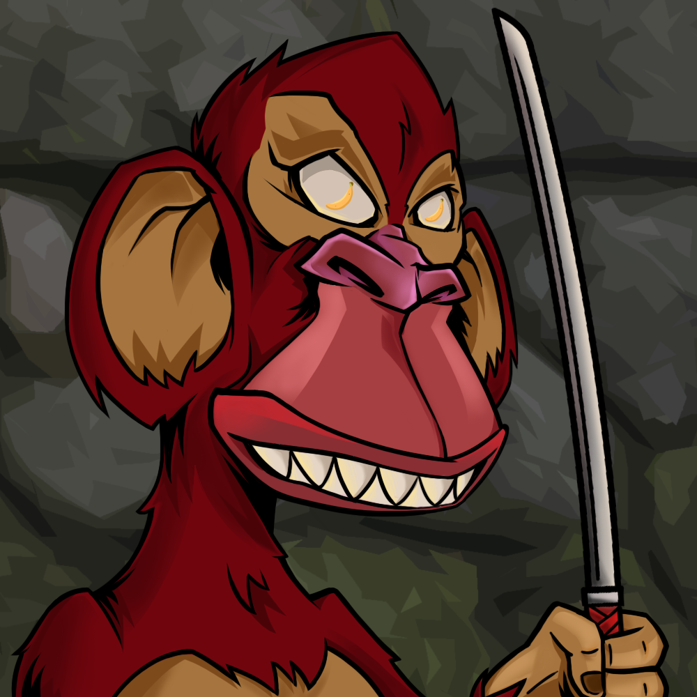 The Wanderer Monkey #2 static token preview
