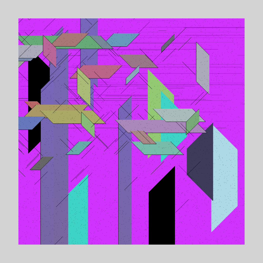 Polygonal world #8 static token preview