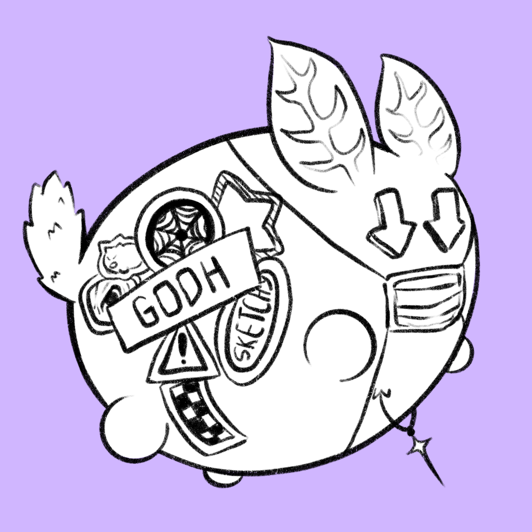 sketchy usagi #28 static token preview