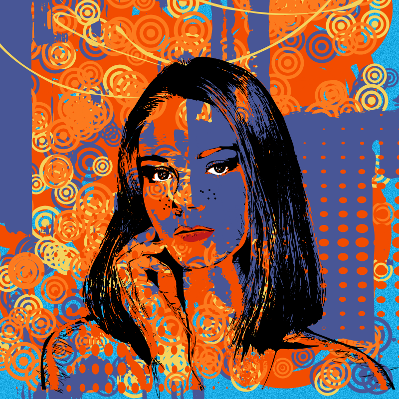 Woman in Austin - Keep it weird #5 static token preview