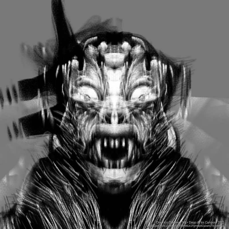 One Tezo Drawings_521+ #2 static token preview