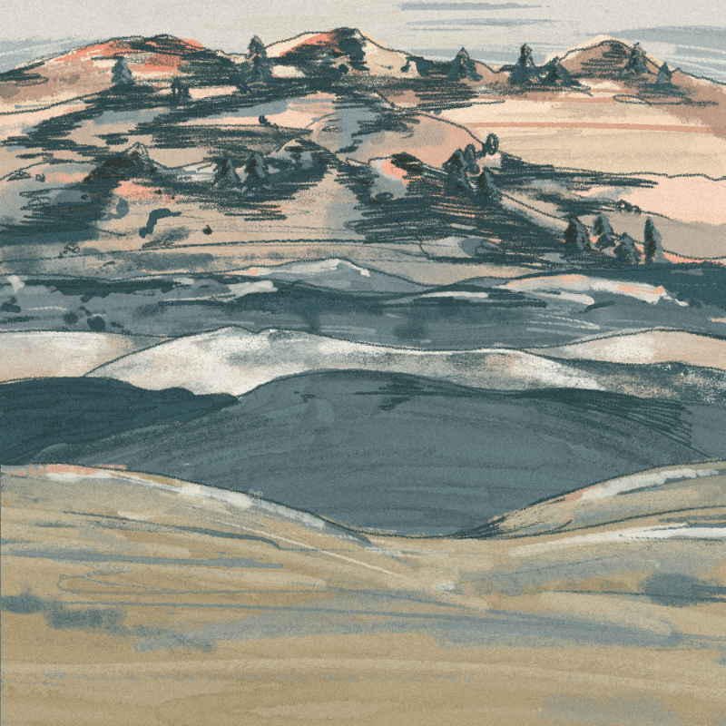 Postcard From The Mountains #23 static token preview