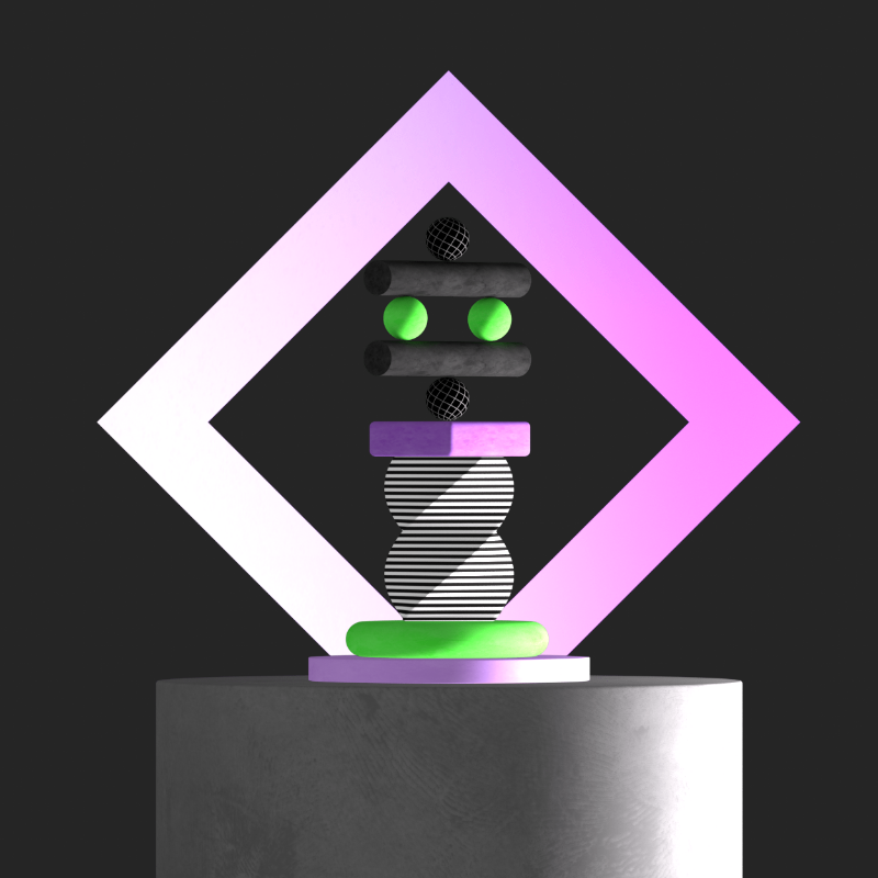 Stacked Beauty #15 static token preview