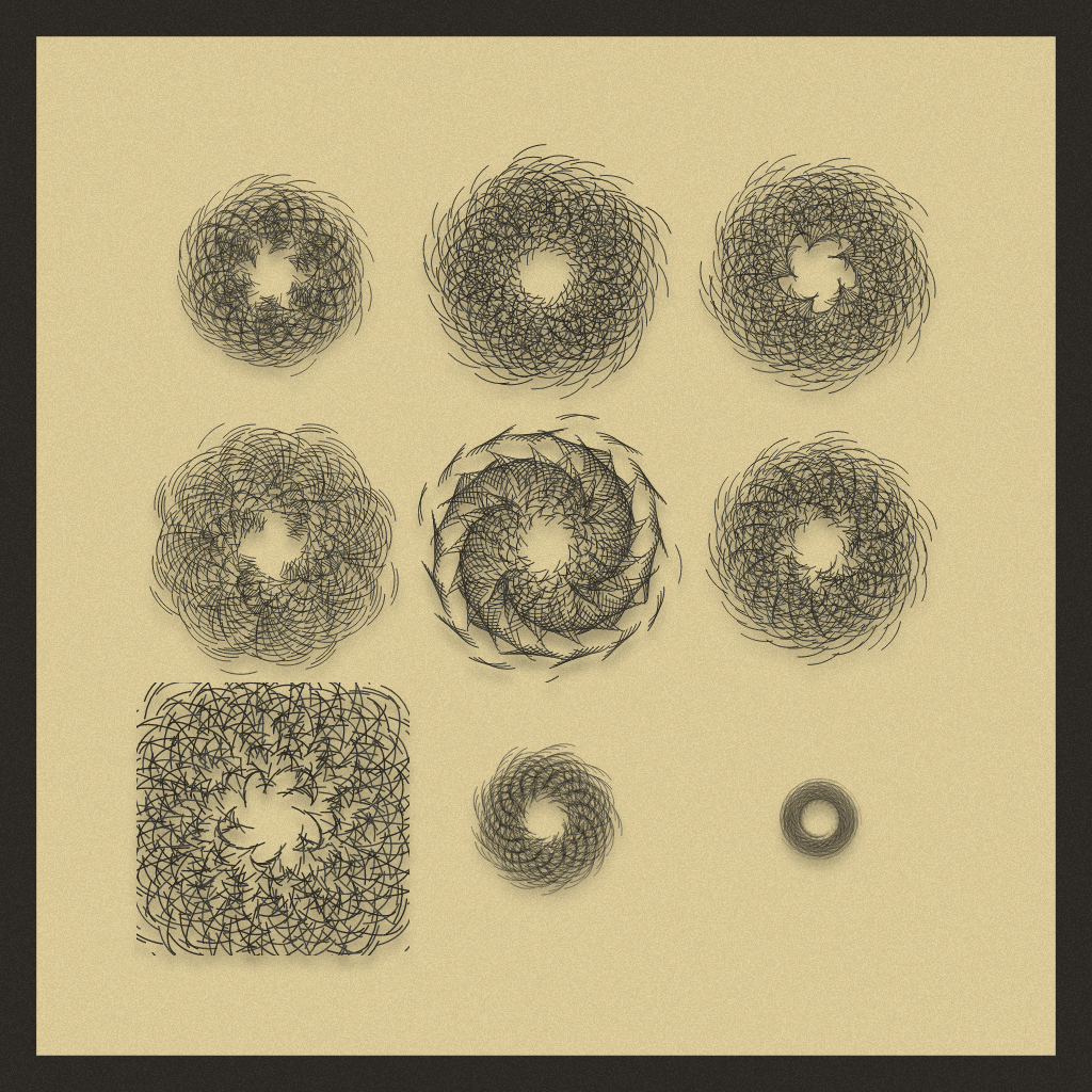 Spirograph Study #14 static token preview