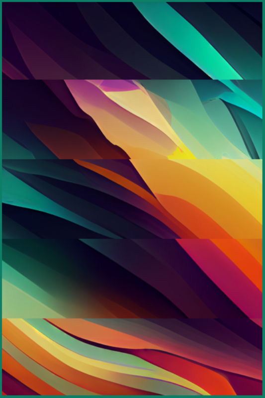 A Colorful Story #6 static token preview