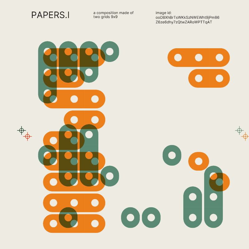 PAPERS.I #2 static token preview