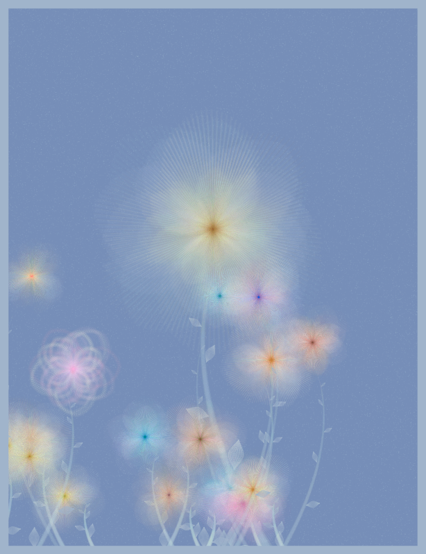 Fairy flower pattern #16 static token preview