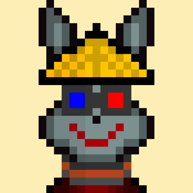 Morixels Rabbits #12 static token preview