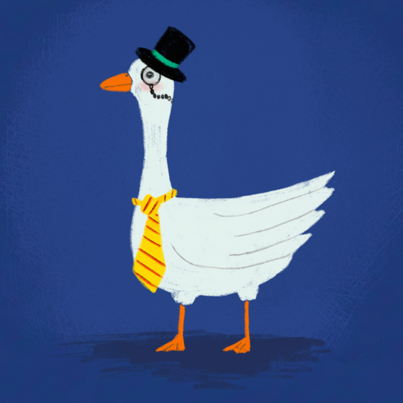 Silly Goose #10 static token preview