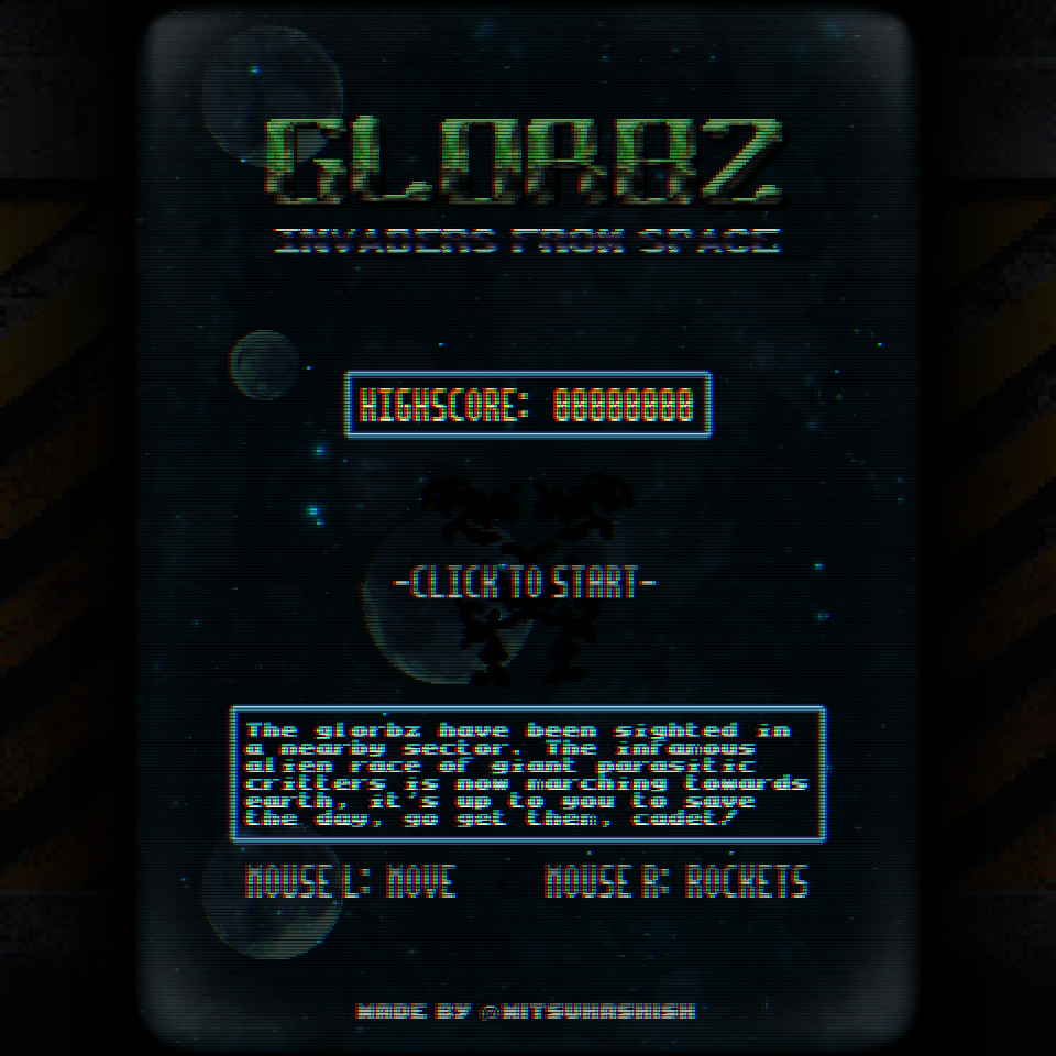 Glorbz - invaders from space #1 static token preview
