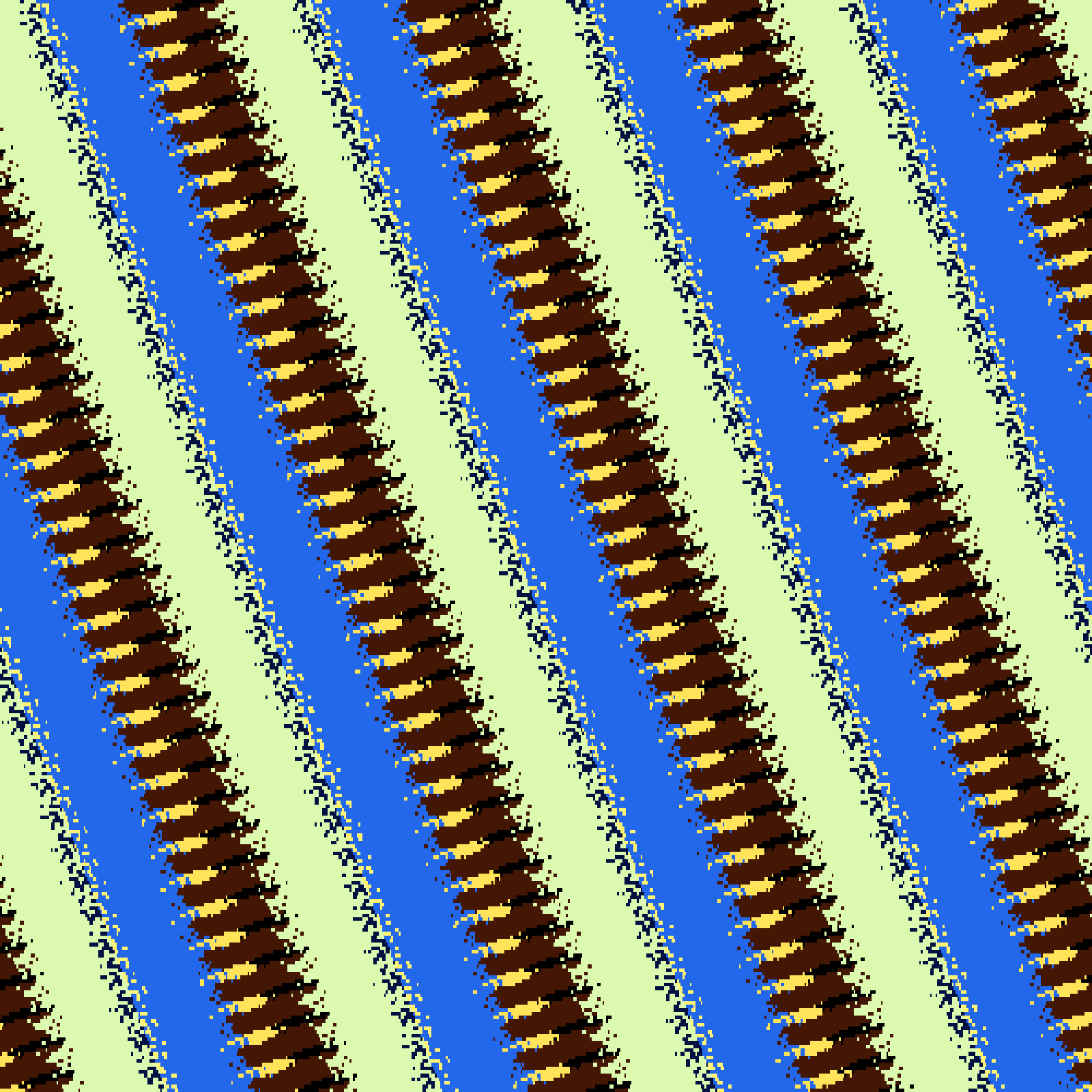 Dithered Stripes #7 static token preview