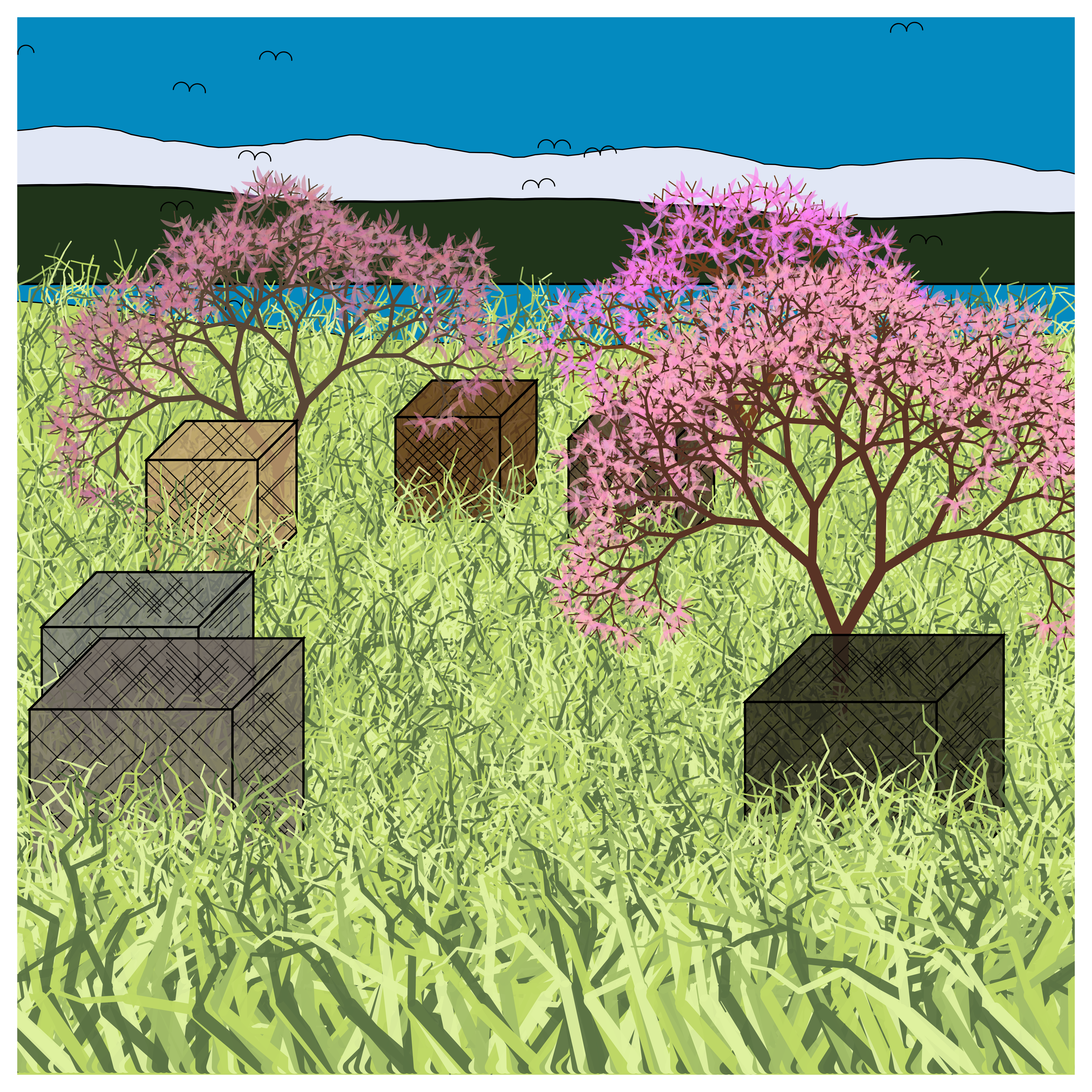 Cube Forest #5 static token preview