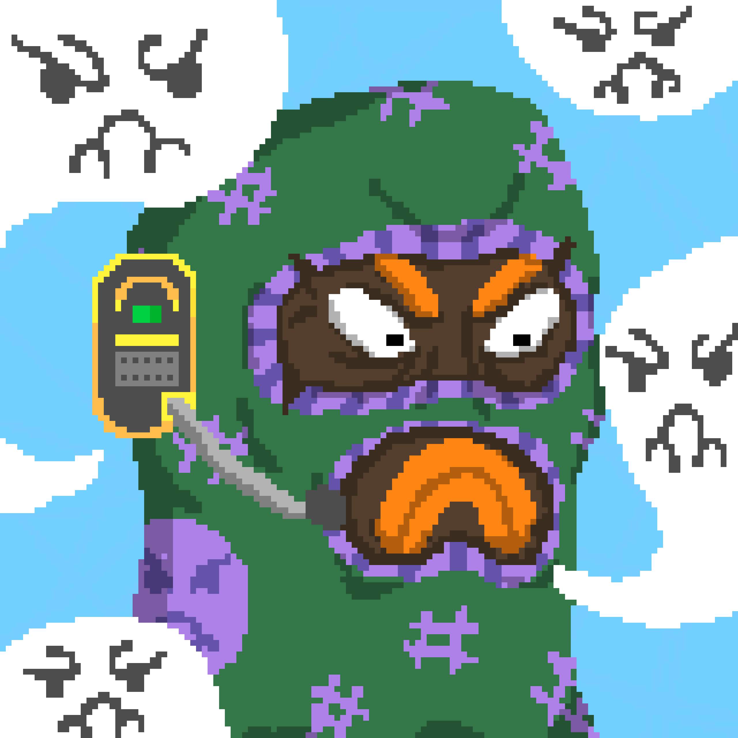 GENERATIVE GANGSTERS #5 static token preview